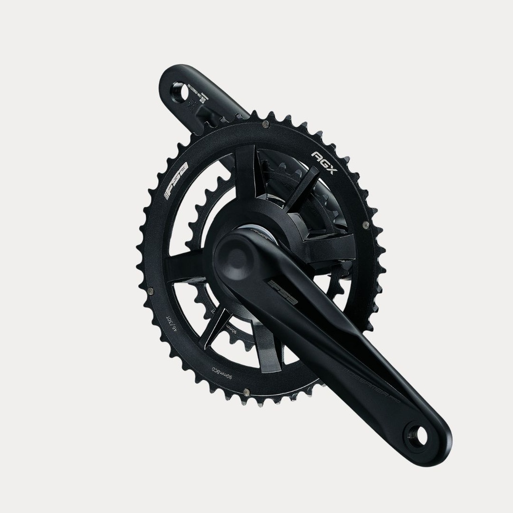 PÉDALIER FSA AGX+ GOSSAMER PRO MEGA EXO DM 46/30 172.5 N11 NOIR