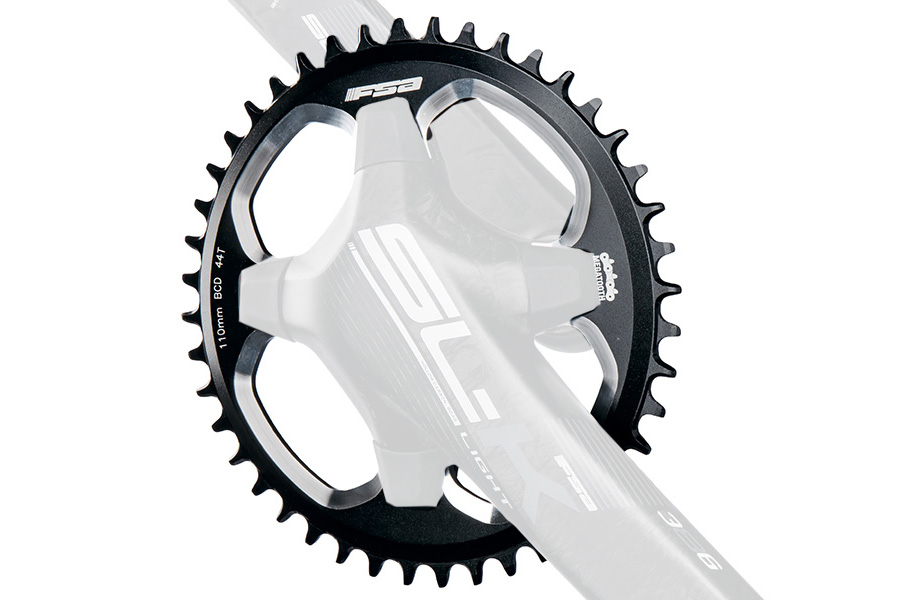 FSA CHAINRING (MEGATOOTH ABS SL-K 4H) PITCH 110 44T (WA683) BLACK