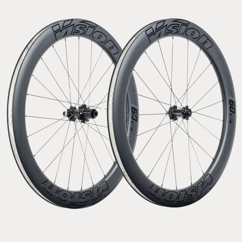 VISION WHEELSET CARBON SC 60 DISC CL (TUBELESS READY CLINCHER) B4