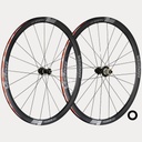 PAIRE DE ROUES VISION TRIMAX 35 SC DISC CL SHIMANO 11 (PNEU TUBELESS READY) B1