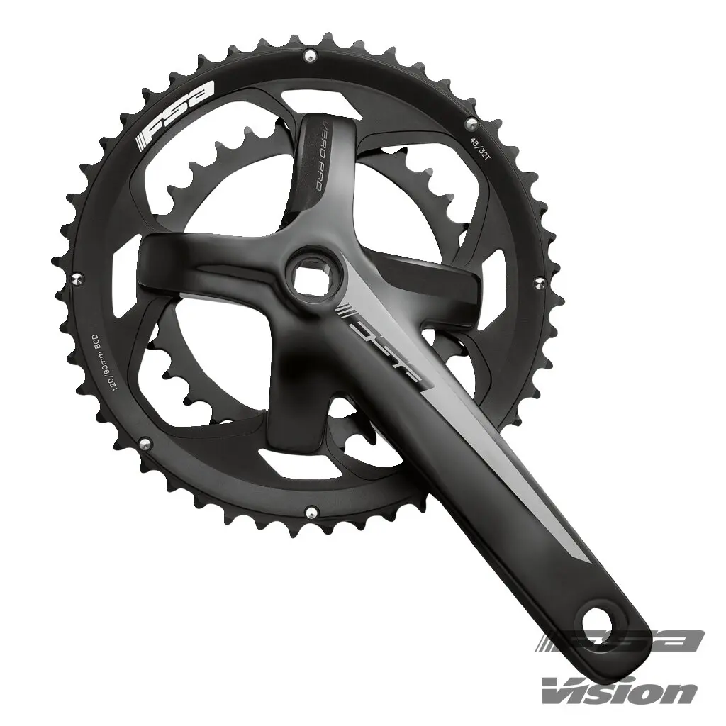 PÉDALIER FSA VERO PRO 120/90 50/34 N11 B1 (CONNEXION 4 VIS)