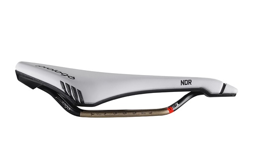 [DIENTN3WB80-AM] PROLOGO SADDLE DIMENSION NDR (T-IROX RAIL) 143MM (White/Black)