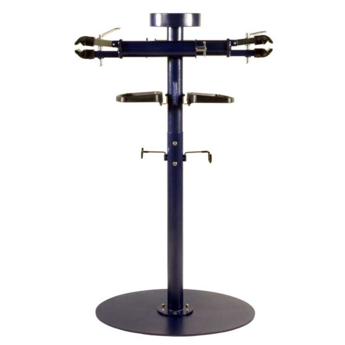 BICISUPPORT WERKPLAATSSTANDAARD DOUBLE BIG CLAMP - STANDAARD MET KLEMMEN