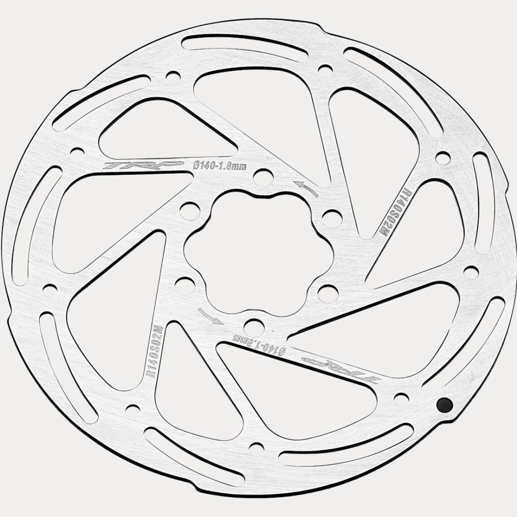 TRP R140S02M ONE-PIECE ROTOR (140MM / 6 BOLT)