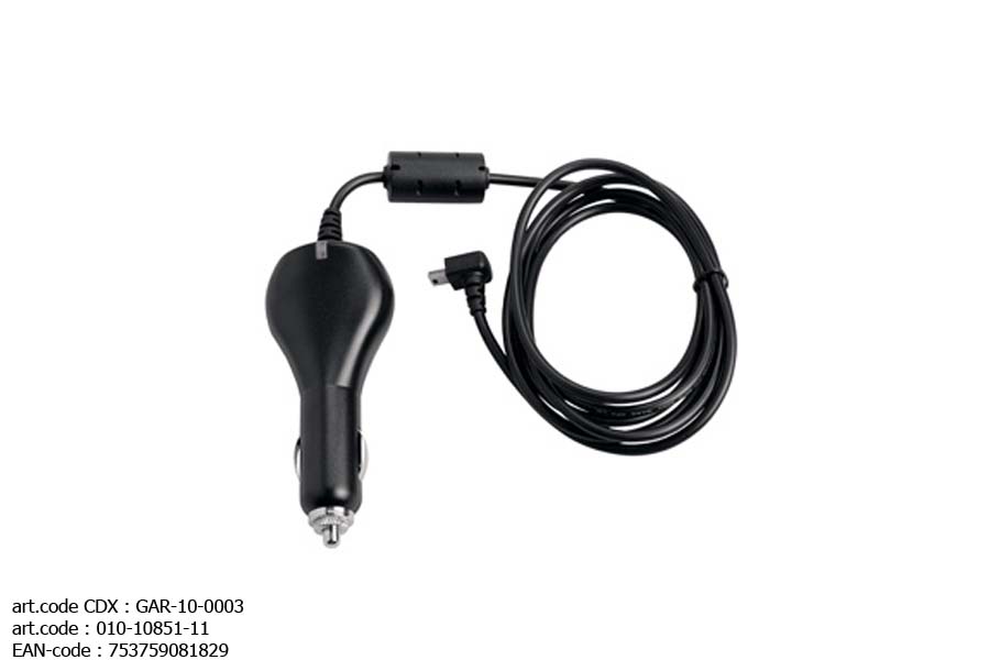 GARMIN CABLE D'ALIMENTATION DU VÉHICULE (COLORADO/OREGON/DAKOTA/GPSMAP62/78)
