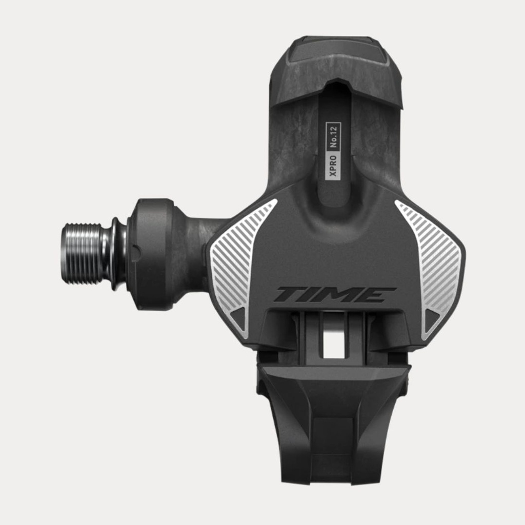 TIME ROAD PEDALS XPRO 12 Q-FACTOR 53 TITANIUM CARBON SILVER