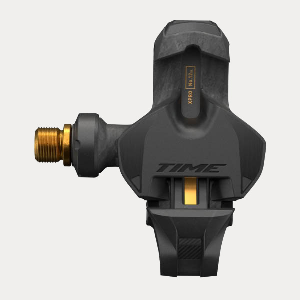 TIME ROAD PEDALS XPRO 12SL Q-FACTOR 51 CERAMIC TITANIUM CARBON GOLD