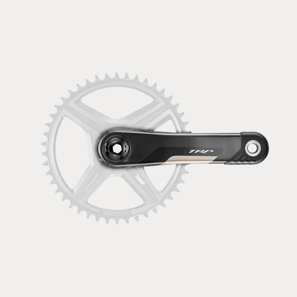 TRP VISTAR CRANK GRAVEL, Carbon Fiber Black / Silver (CK-G8000)