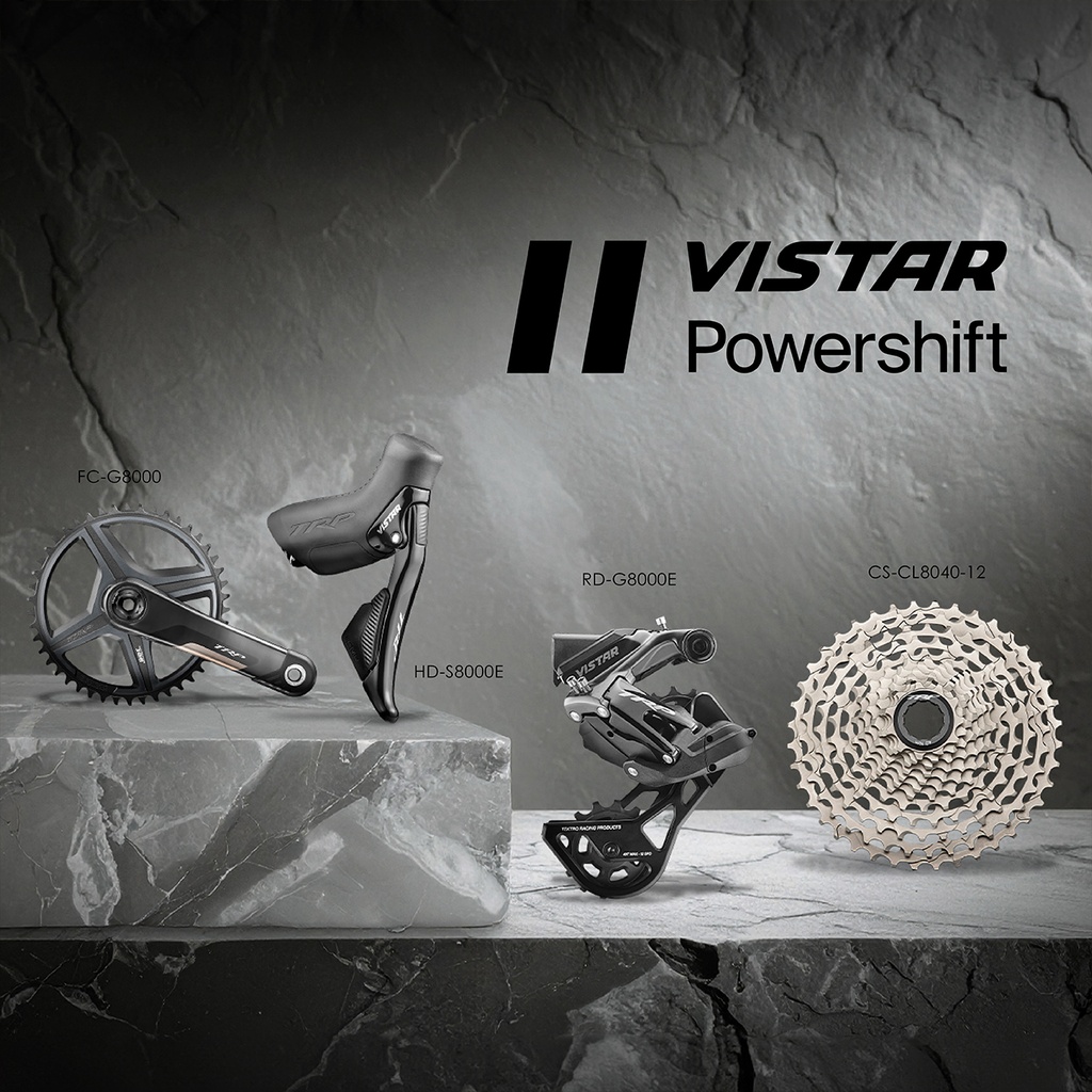 TRP VISTAR POWERSHIFT GROUPSET GRAVEL incl WHEELS
