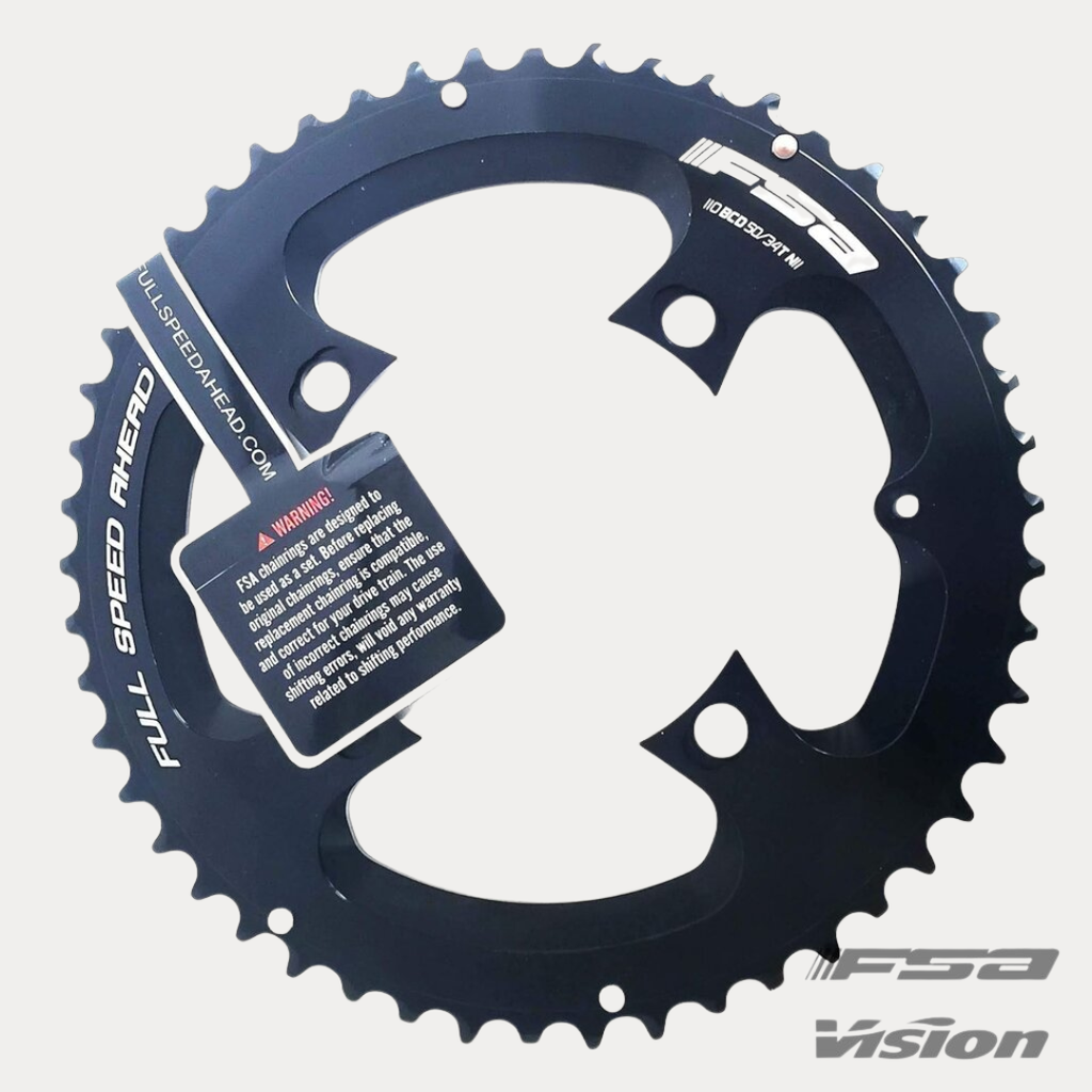 FSA PLATEAU ROAD PBOX ABS ALLOY 110x50T SH12 SMN/FSA WA974