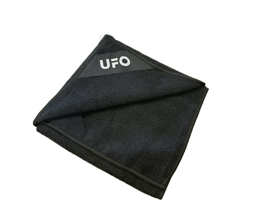 CERAMICSPEED UFO Clean Microfiber Towel Black 