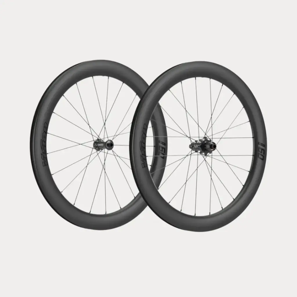 PAIRE DE ROUES VISION CARBONE SC 60 DISC CL I23 (TUBELESS READY CLINCHER) SHIMANO