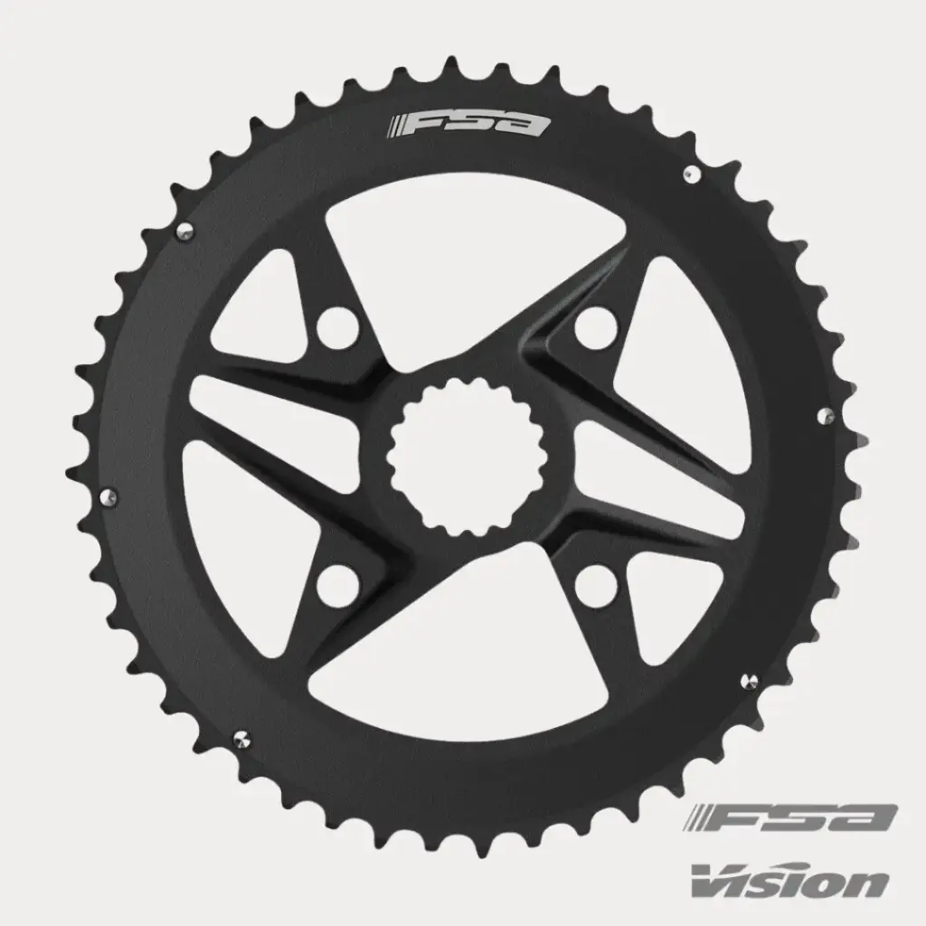 FSA CHAINRING GOSSAMER/OMEGA AGX+DM 2X Black 46T 12S (46x30)WA932