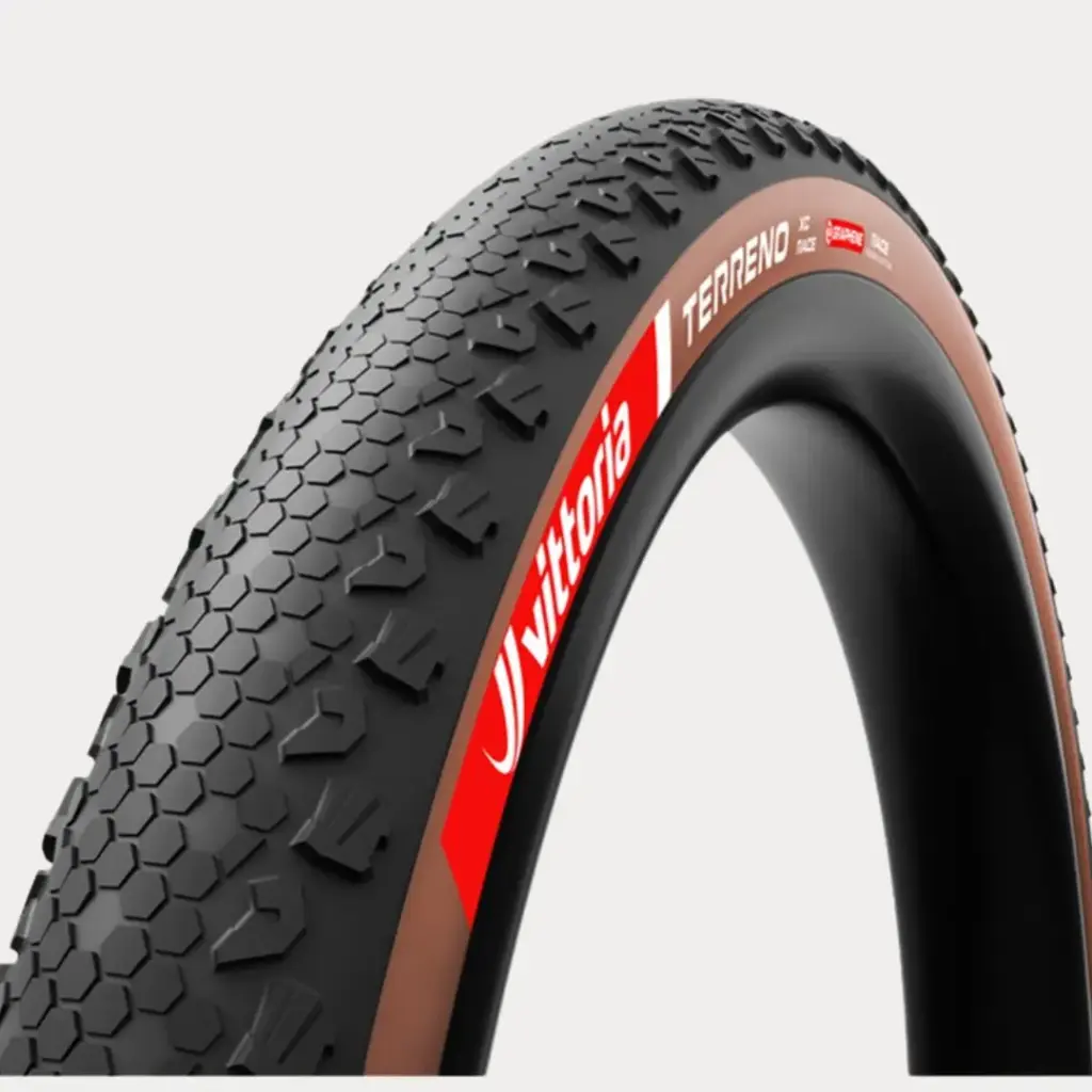 VITTORIA PNEU EXTÉRIEUR MTB TERRENO (XC RACE TLR) NOIR-MARRON