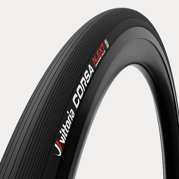 PNEU EXTÉRIEUR VITTORIA CORSA NEXT (TLR) NOIR-NOIR