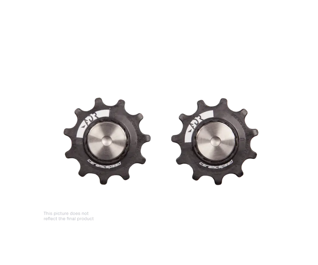 CERAMICSPEED Roulettes de dérailleur ALPHA Shimano RX827/RX822 + MTB 12sp