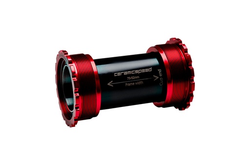 [105147] CERAMICSPEED Boîtier de Pédalier T4530 (Rouge, Coated)