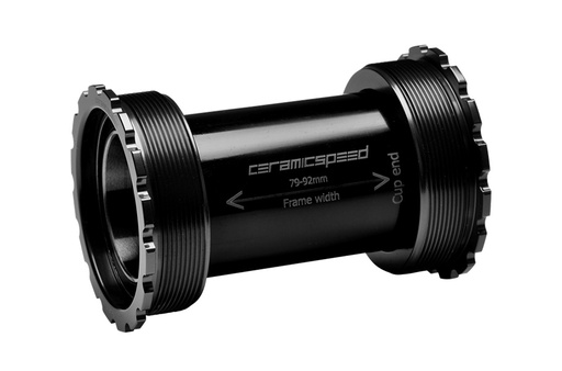 [105150] CERAMICSPEED Boîtier de Pédalier T47/86 30MM (Noir, Standard)