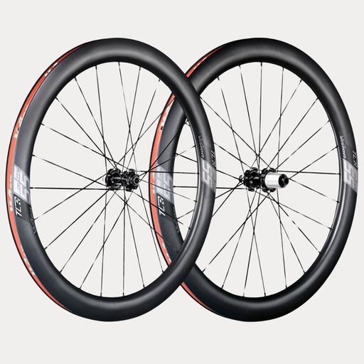 PAIRE DE ROUES VISION CARBON SC 55 DISC CL (PNEU TUBELESS READY) B2