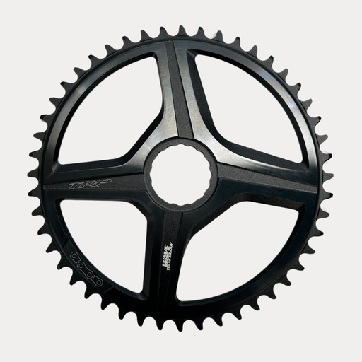 TRP VISTAR CHAINRING GRAVEL (CR-G8000), Duotone (Sandblasted Black / Gun Metal Grey)