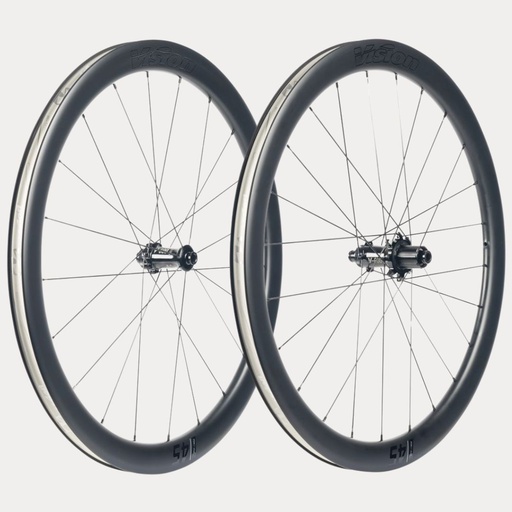 VISION WIELSET CARBON SC 45 SL i23 DISC CL (TUBELESS READY CLINCHER)