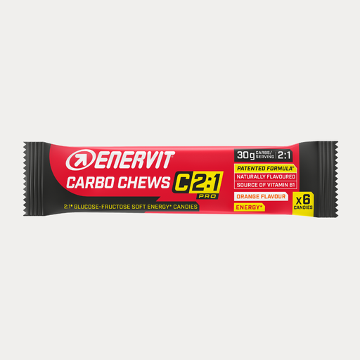 [90943] ENERVIT C2:1 Carbo Chews 3x34g (10 pièces de 3x6 chews)