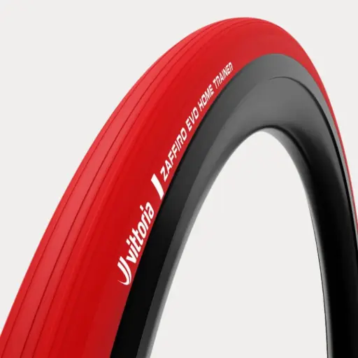 [11A00935] VITTORIA OUTER TIRE ZAFFIRO EVO HOME TRAINER (FOLDING TIRE) RED (23 mm)