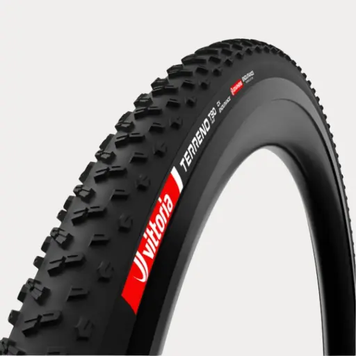[11A01131] VITTORIA PNEU EXTÉRIEUR CYCLOCROSS TERRENO T90 FULL BLACK (TLR)