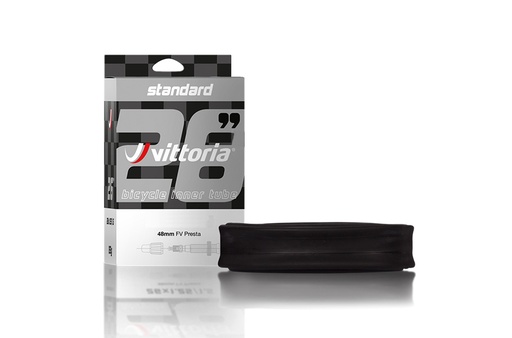 VITTORIA INNER TUBE STANDARD 28'' (PRESTA VALVE 48MM) 