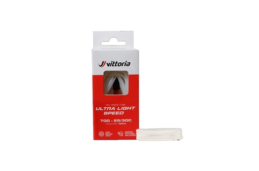[1TA00100] VITTORIA CHAMBRE A AIR  ULTRA LEGERE SPEED 28'' (VALVE PRESTA 60MM) 25/30