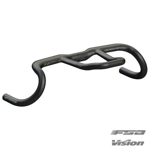 FSA GUIDON PRO-WING AGX LOOP (EXTENSIONS INTÉGRÉES) 31.8 NOIR