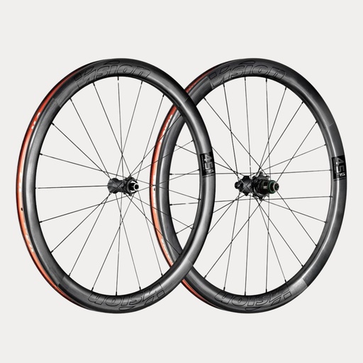 PAIRE DE ROUES VISION METRON 45 SL DISC CL (TUBELESS READY CLINCHER)