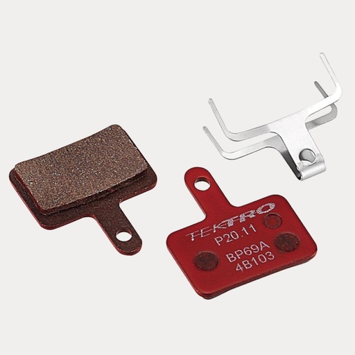 [ABPD000355] TRP TEKTRO 2 PISTONS DISC BRAKE PADS METAL CERAMIC